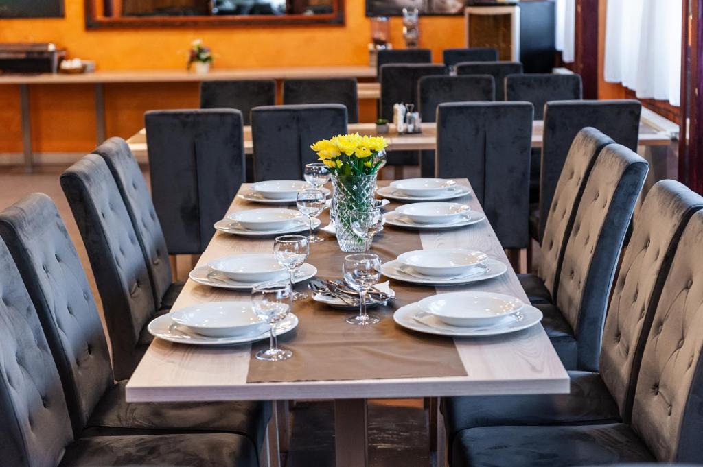 Posezení v ubytování Hotel Áčko