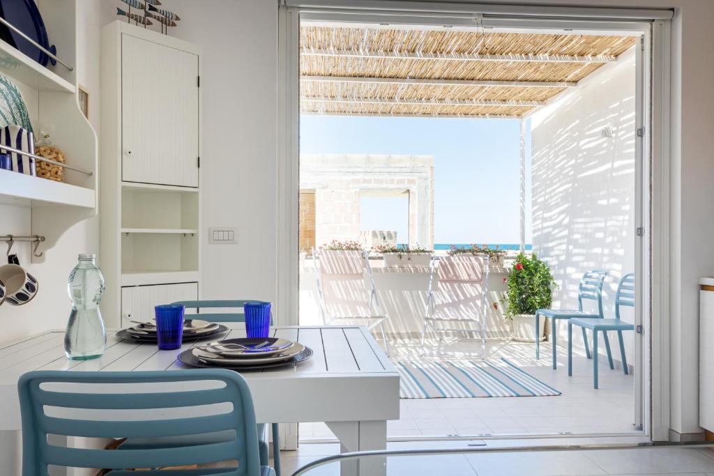 Balkón alebo terasa v ubytovaní Palamì - Polignano a Mare Holiday House