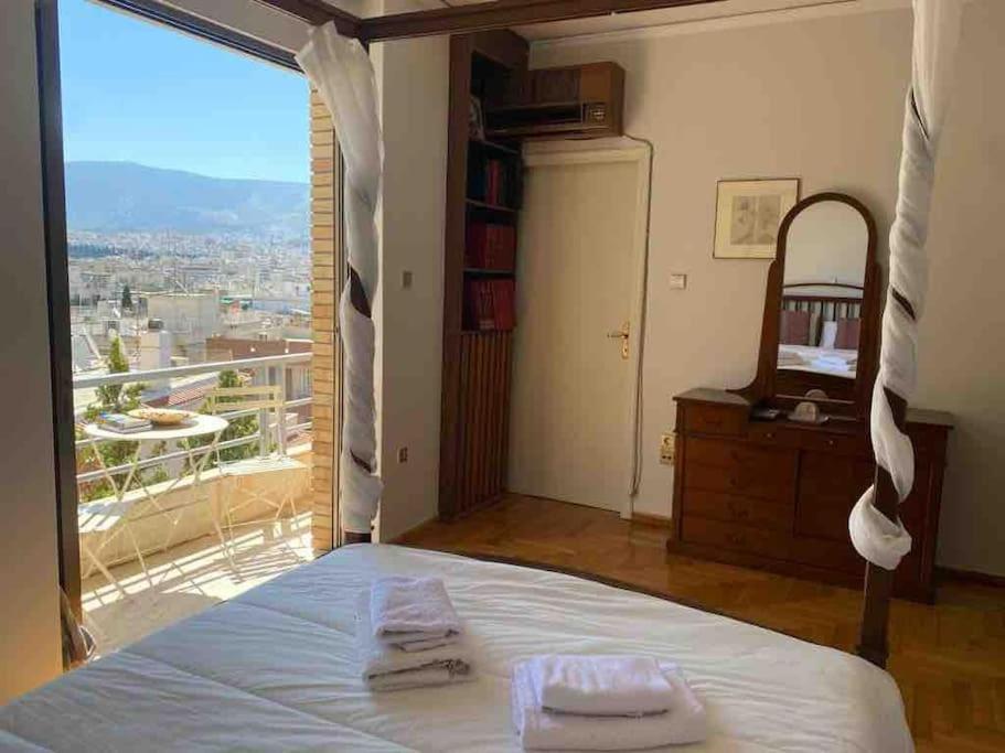 Výhľad na hory alebo výhľad na hory priamo z apartmánu