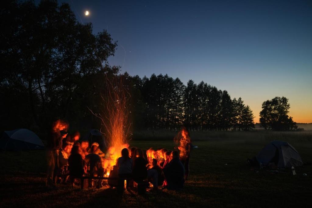 Fotografia z galérie ubytovania Biebrza CAMP - pole namiotowe v destinácii Goniadz