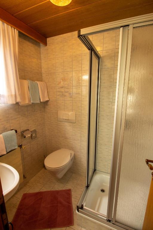 Kúpeľňa v ubytovaní Haus Josef