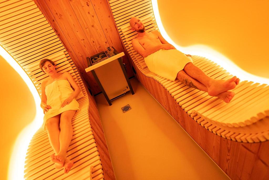 Lázně a/nebo wellness v ubytování Hotel Glocke