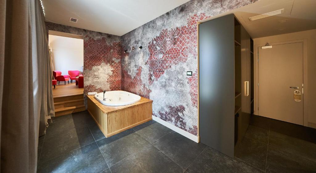 Koupelna v ubytování RELAIS CASCINA ERA