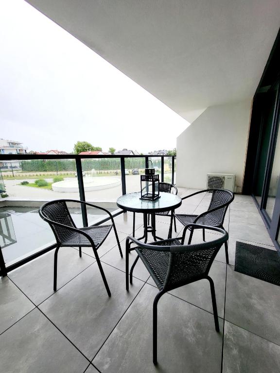 Balkón alebo terasa v ubytovaní WESTIN HOUSE APARTAMENT 131 Kolobrzeg