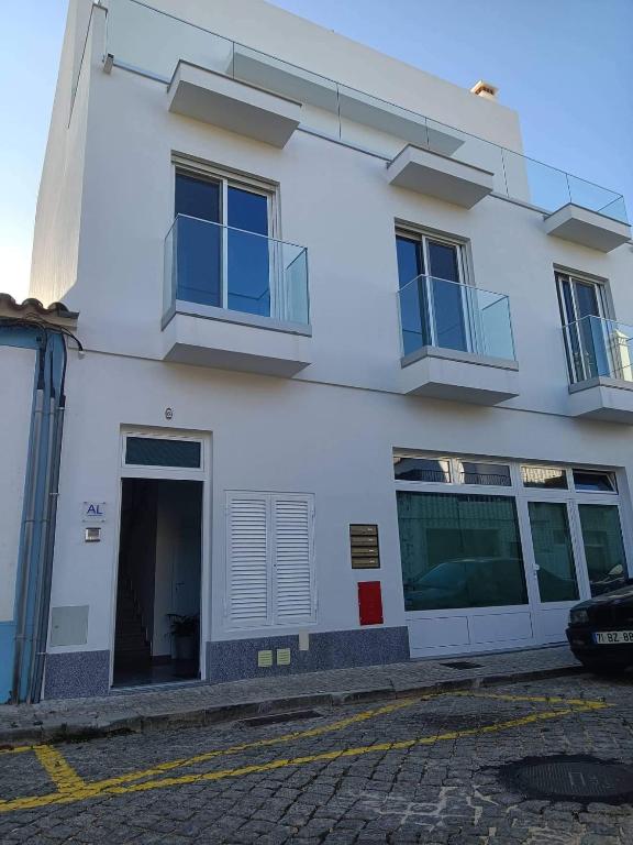 Budova, kde se apartmán nachází