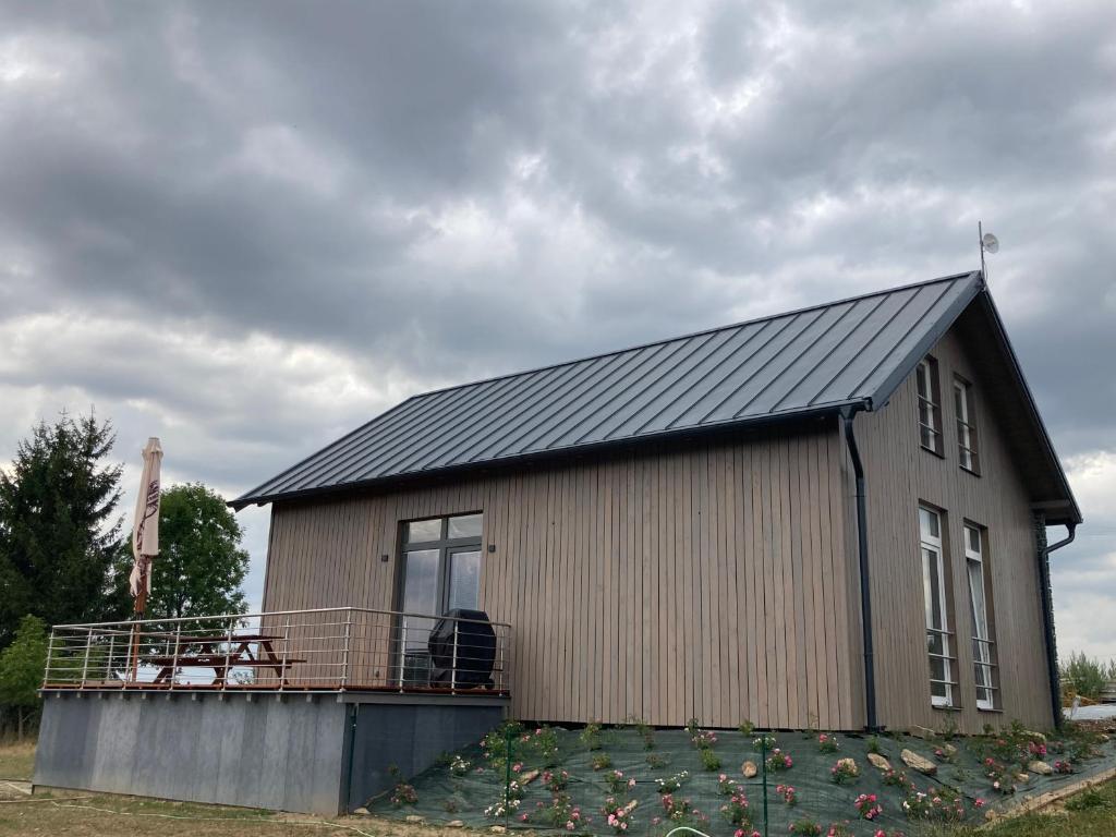 Budynek, w którym mieści się apartament