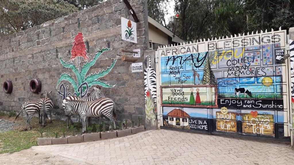 Foto dalla galleria di Aloepark Art Hotel a Naivasha