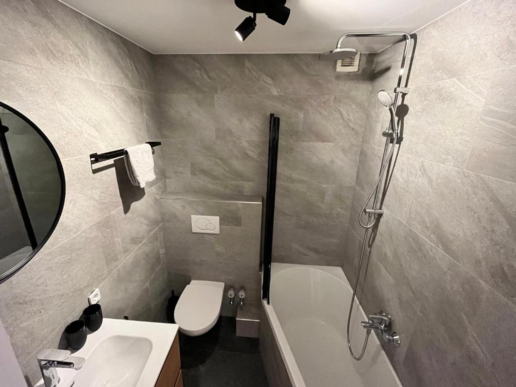 Kúpeľňa v ubytovaní Alpen Studio Ellmau I
