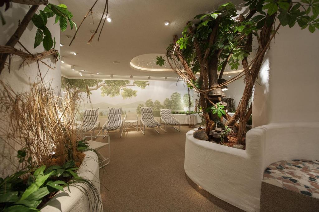 Posezení v ubytování Boutique Hotel Aichinger