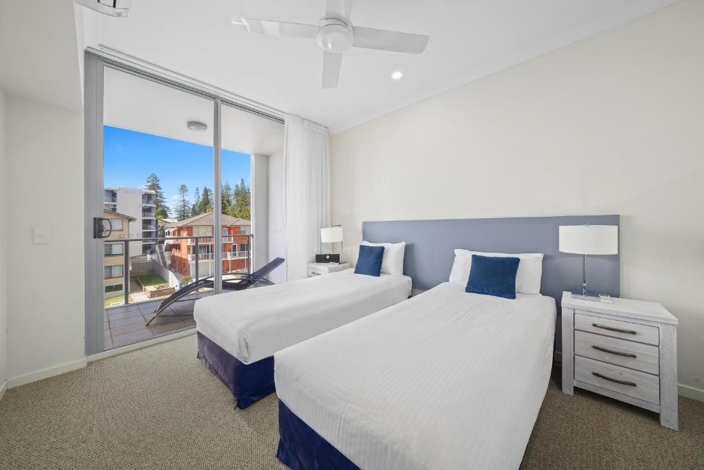 Macquarie Waters Boutique Apartment Hotel - Appartement Met Twee Slaapkamers Met Spa-bad