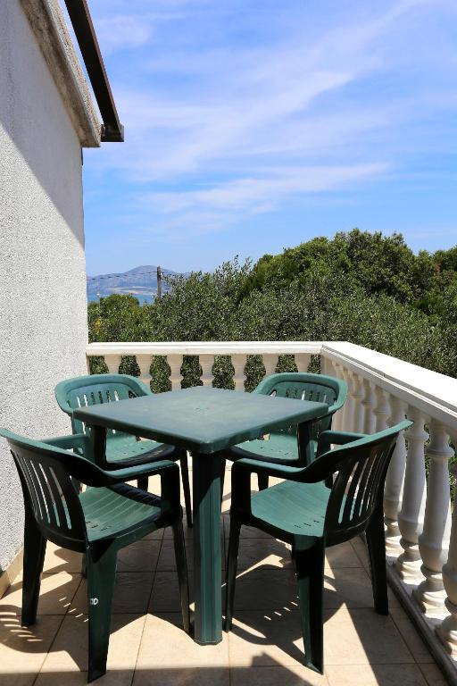 Balkón alebo terasa v ubytovaní Apartments by the sea Drace, Peljesac - 10127