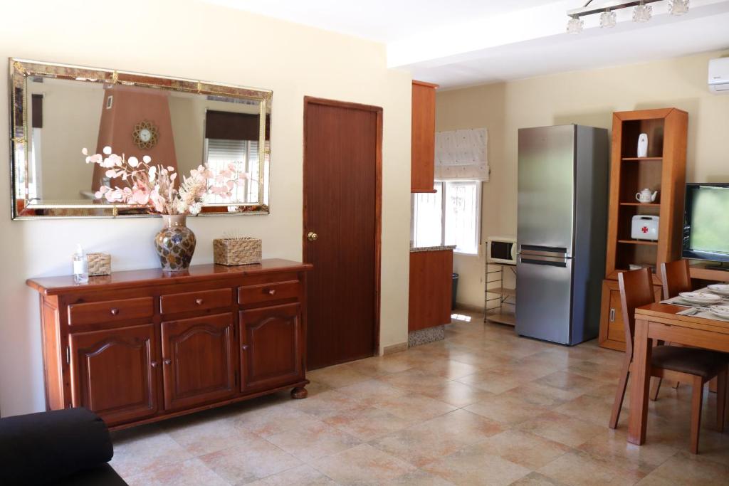 A kitchen or kitchenette at EL RINCON DE ANGELA