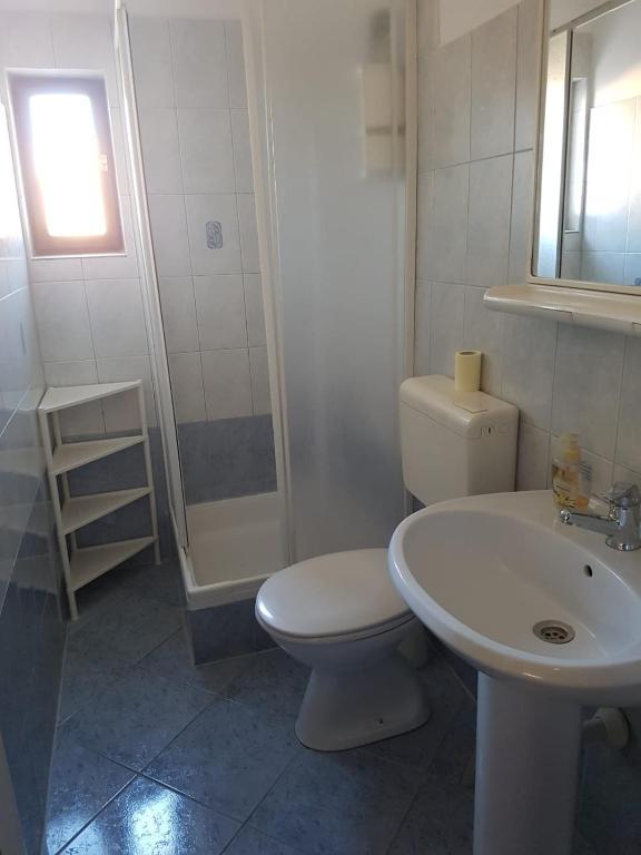 Koupelna v ubytování Apartments and rooms by the sea Nevidjane, Pasman - 11902