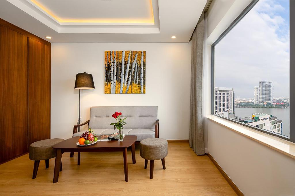 Posezení v ubytování Val Soleil Hotel