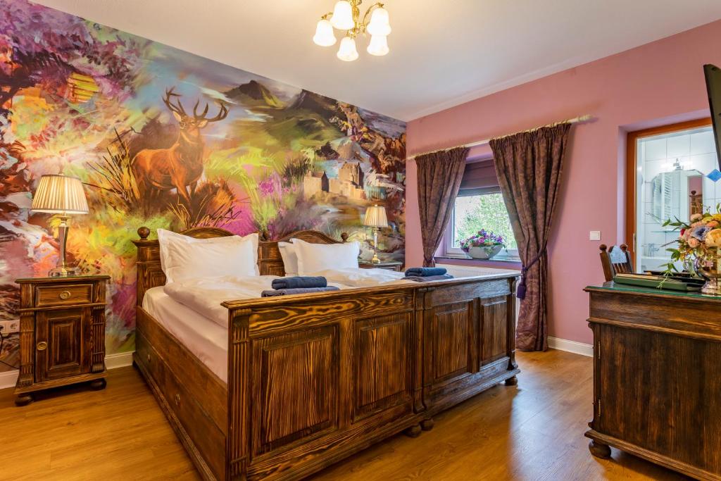 The Little Britain Inn Themed Hotel One of a Kind In Europe - Chambre Écossaise