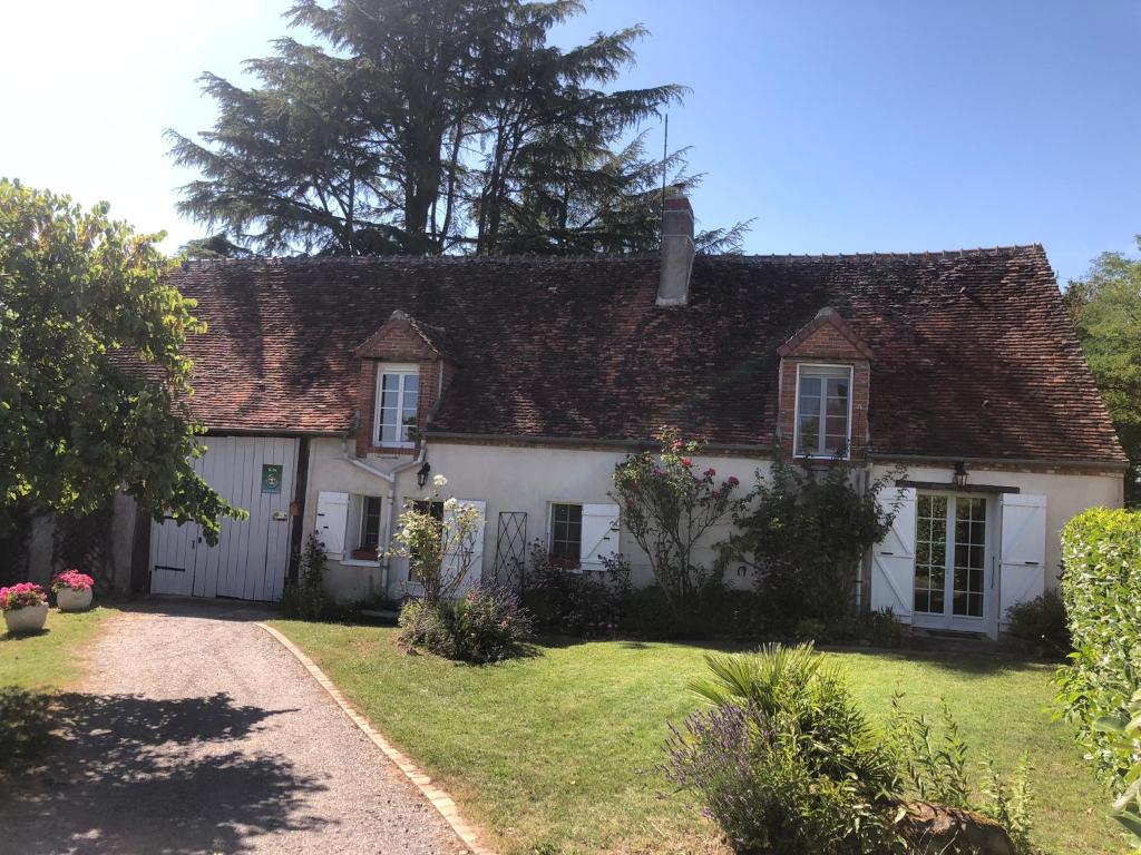 Zahrada ubytování Gîte des Bruyères
