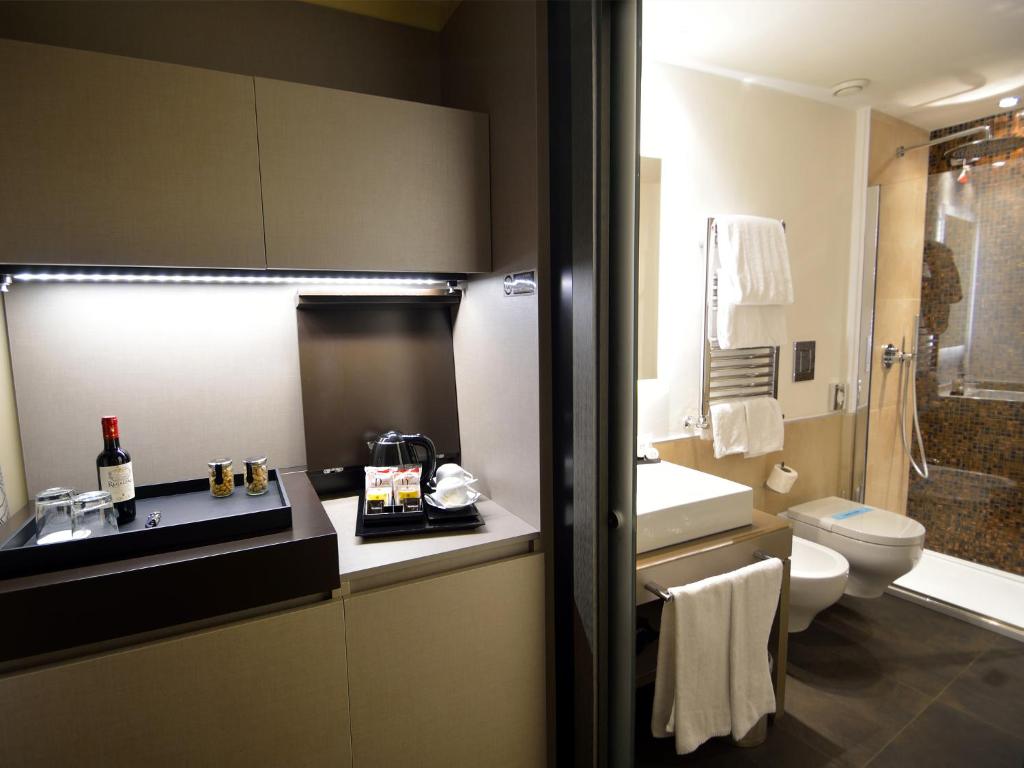 Kúpeľňa v ubytovaní Quirinale Luxury Rooms