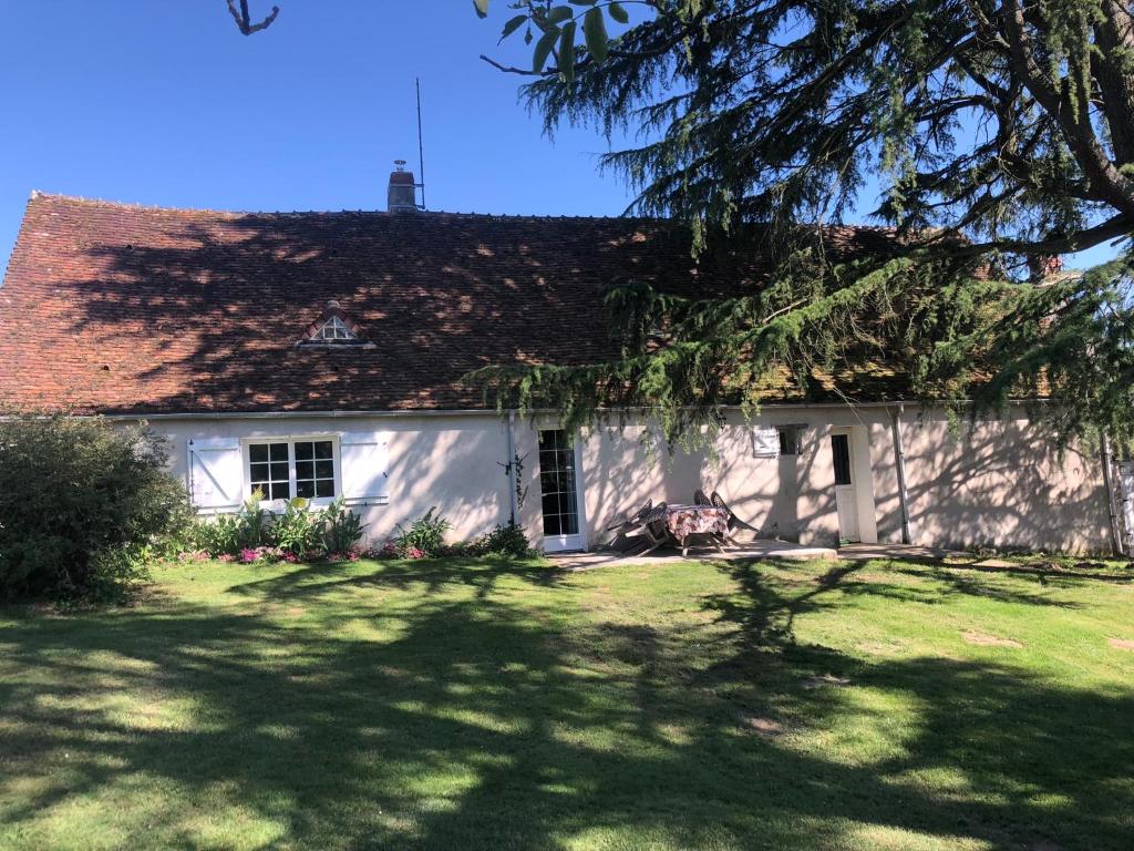 Zahrada ubytování Gîte des Bruyères