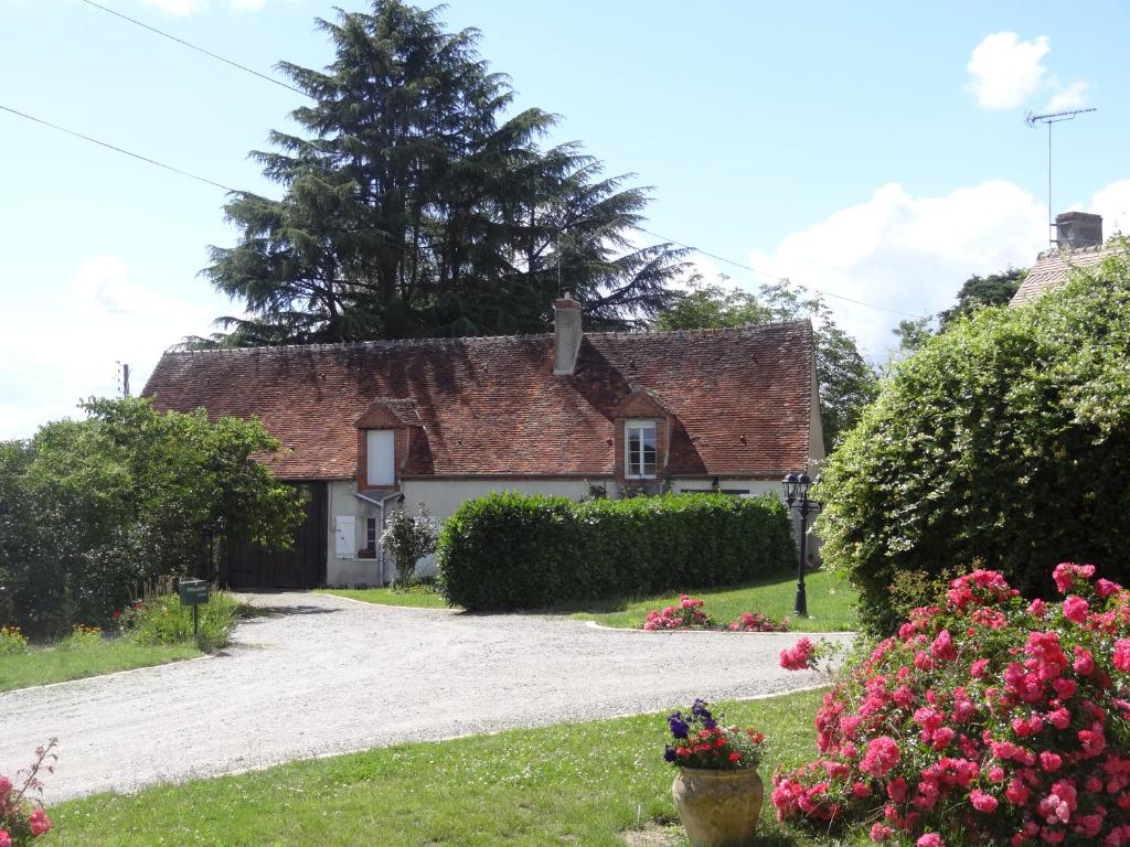 Zahrada ubytování Gîte des Bruyères