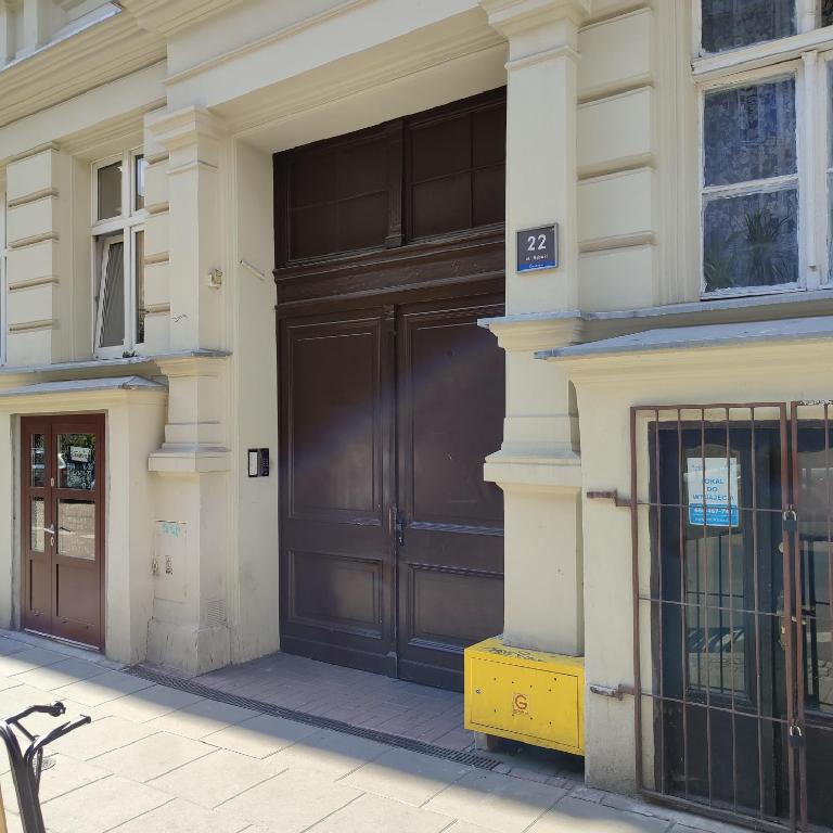 Exteriér alebo vchod do ubytovania Apartament Rybaki 22