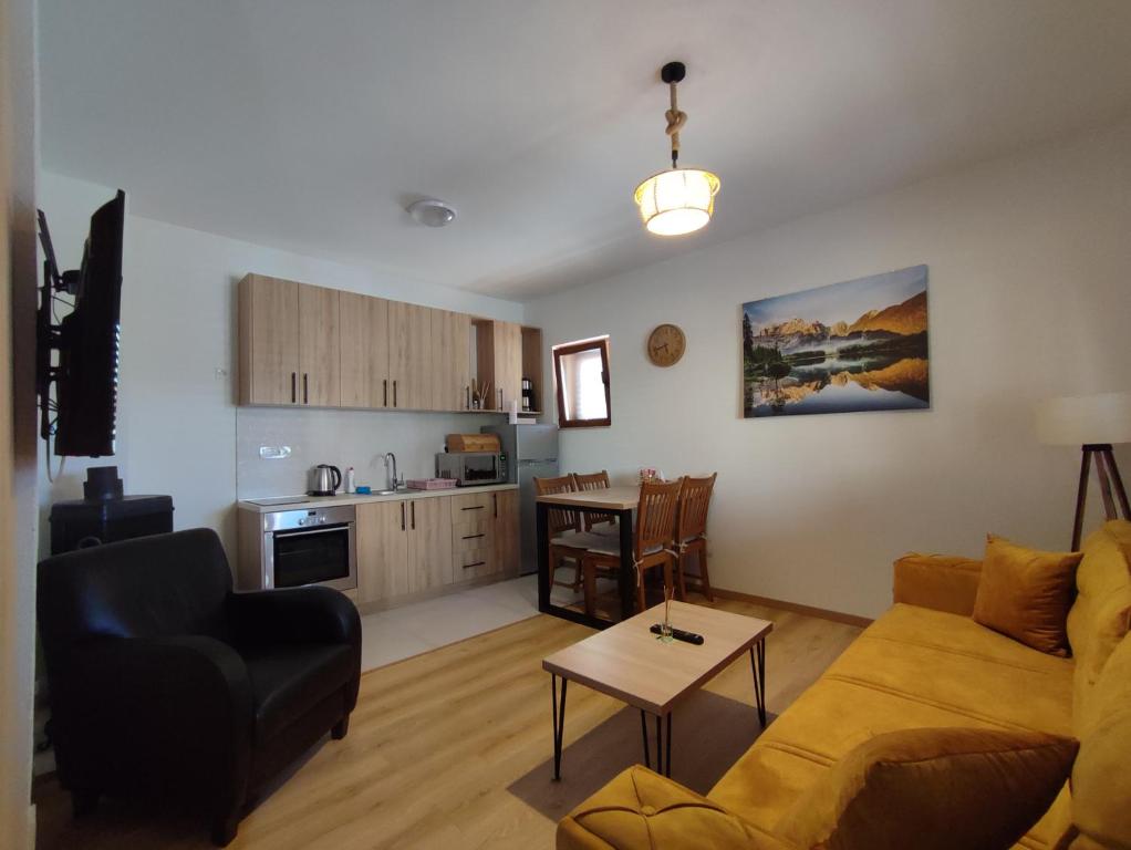 Posezení v ubytování Monte Pino Lux Apartments