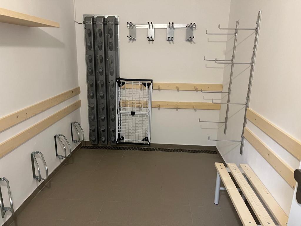 Fitness centrum a/nebo fitness zařízení v ubytování Apartmán LUEL