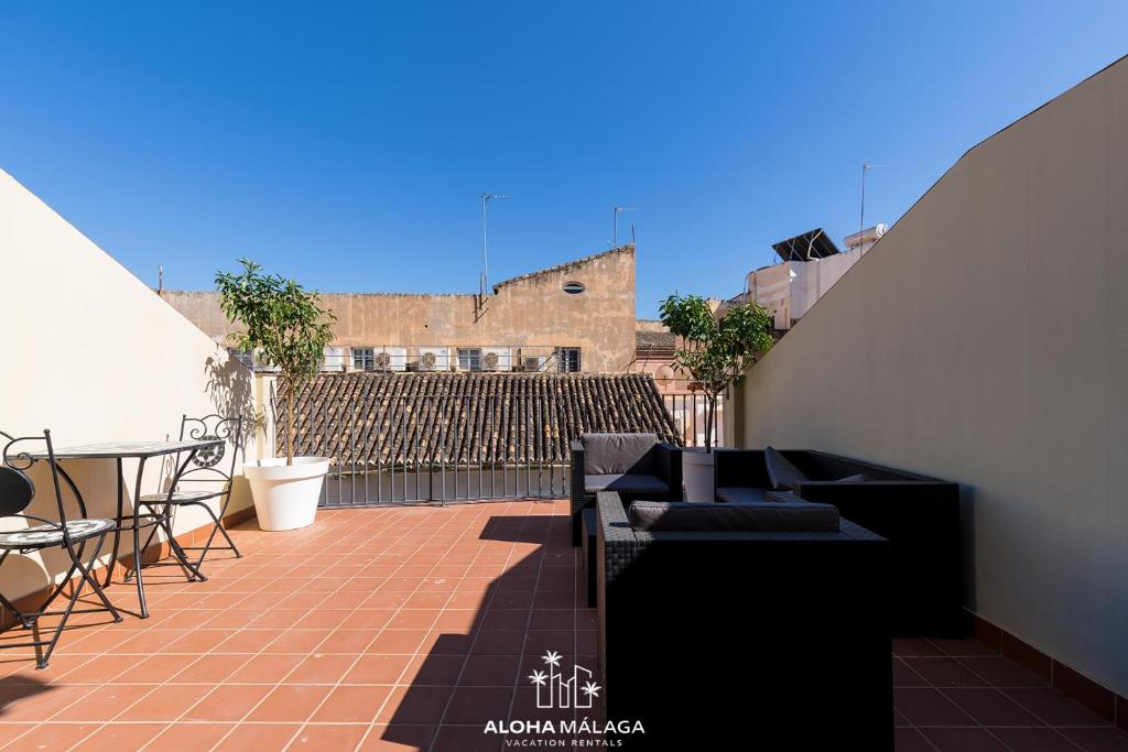 CAN Malaga Apartments, Centro Historico By AlohaMalaga - Apartment Mit Terrasse