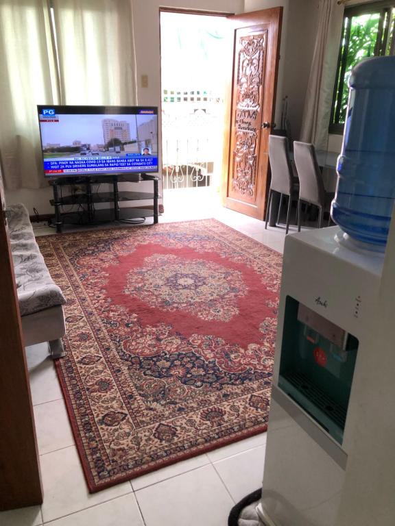 TV a/nebo společenská místnost v ubytování THE MANSION - BACKPACKERS Near AIRPORT