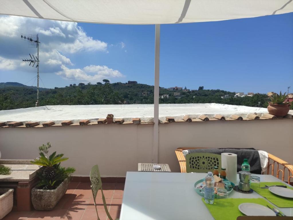 Nespecifikovaný výhled na hory nebo výhled na hory při pohledu z bed and breakfast