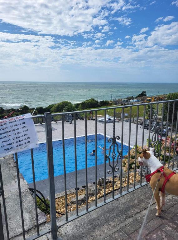 Nespecifikovaný výhled na moře nebo výhled na moře při pohledu z kempu
