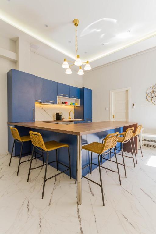 Kuchyňa alebo kuchynka v ubytovaní Bengt Apartment Kiraly str.