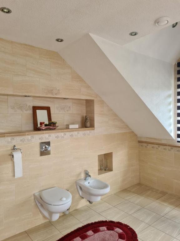 Kúpeľňa v ubytovaní Apartament Katarina 2