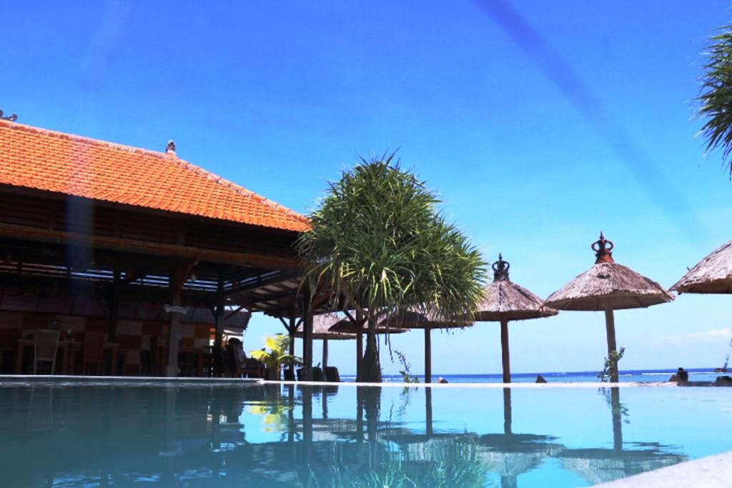 Bazén v ubytování Pemedal Beach Resort nebo v jeho okolí