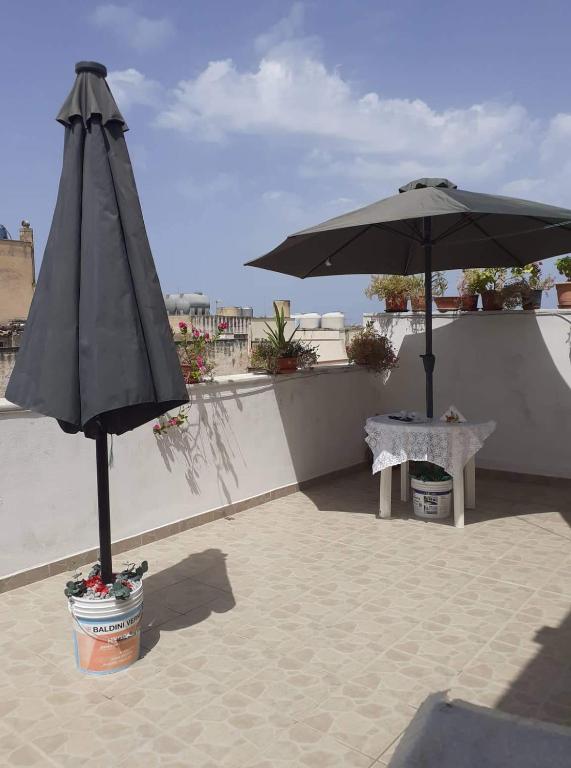 Balkón nebo terasa v ubytování Casa dello Scoglio nel mare