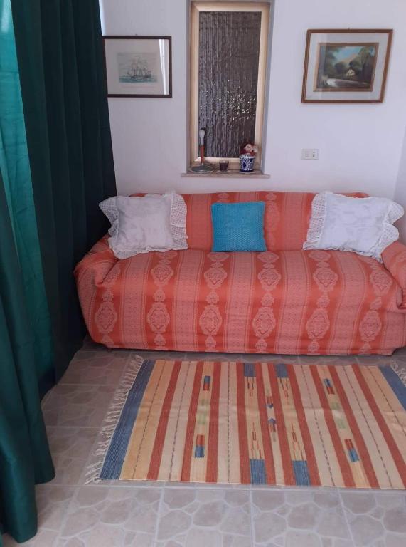 Posezení v ubytování Casa dello Scoglio nel mare