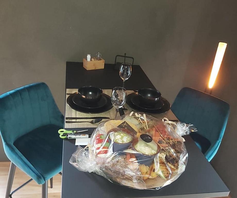 Jídlo v hodinového hotelu nebo okolí