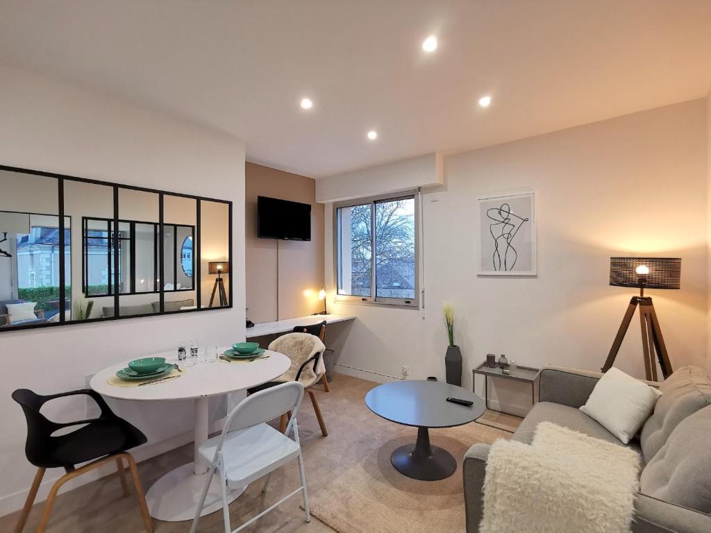 Χώρος καθιστικού στο Appartement T2 Cocooning, Secteur Doutre