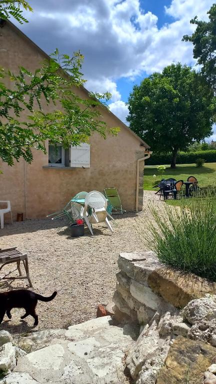 Zahrada ubytování Le calme à la campagne
