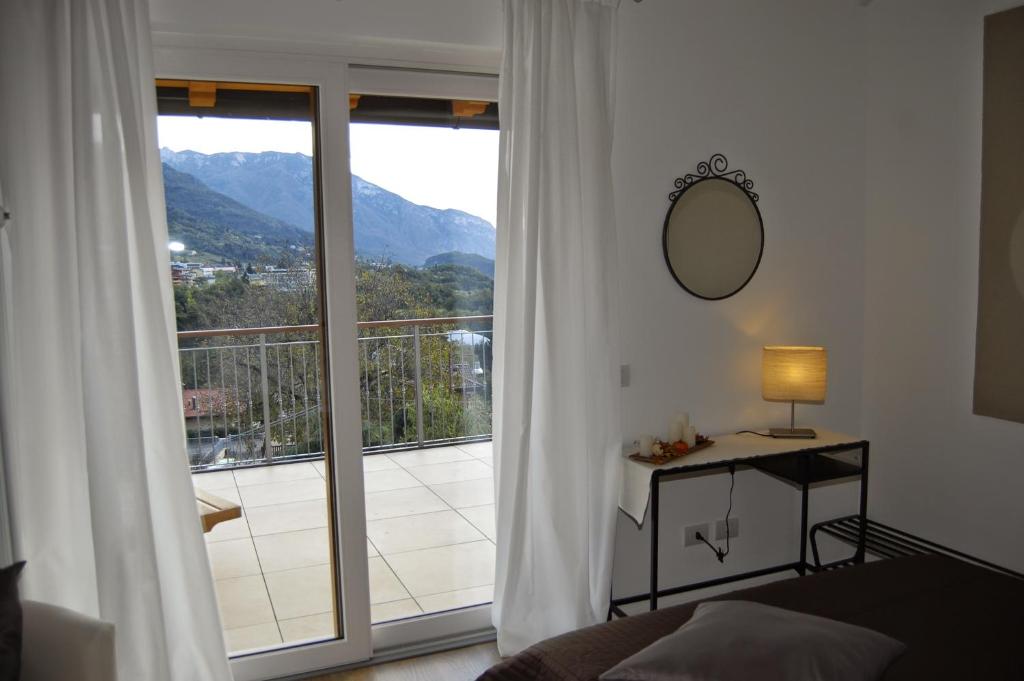 Nespecifikovaný výhled na hory nebo výhled na hory při pohledu z bed and breakfast