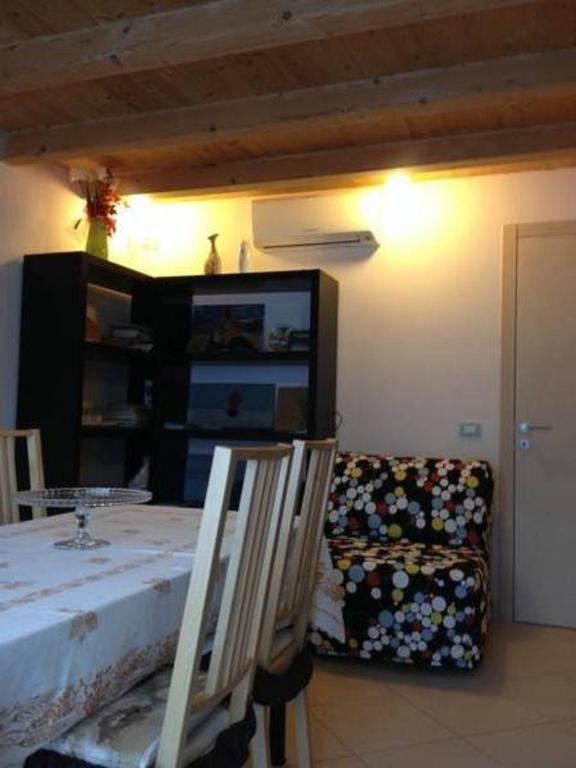 TV a/nebo společenská místnost v ubytování B&B La Pitagora