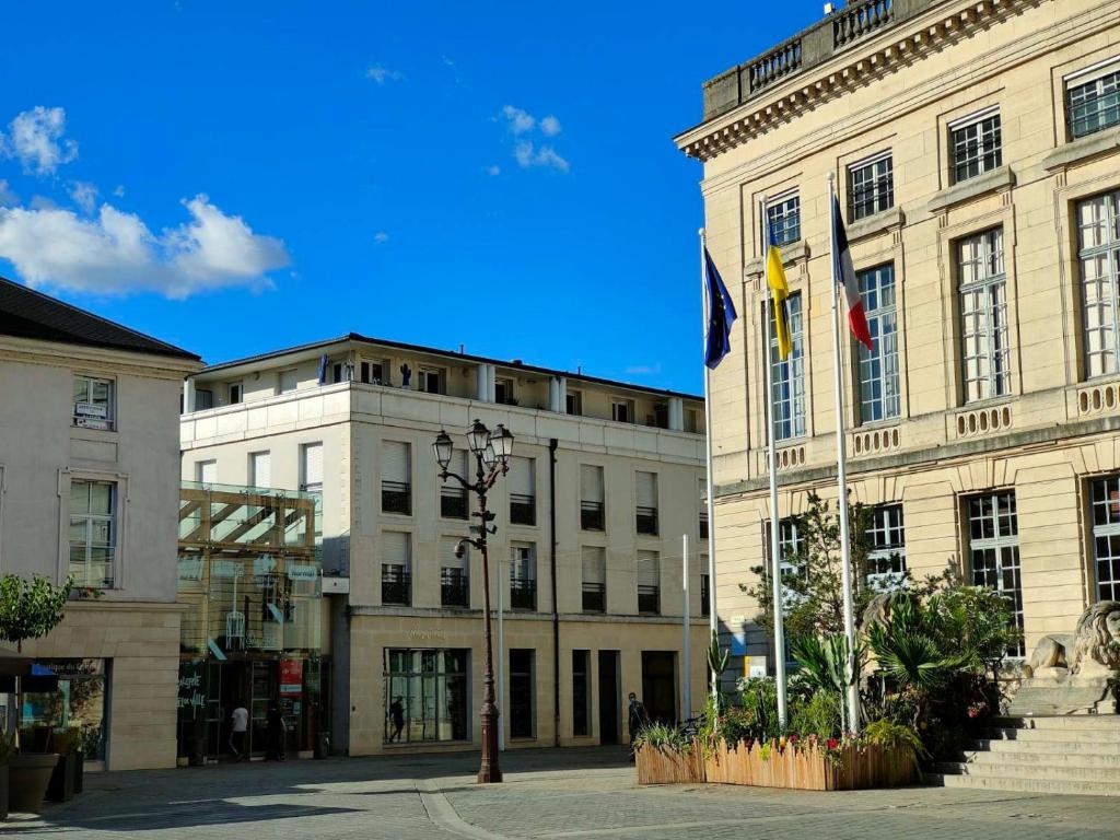 Budova, v ktorej sa apartmán nachádza