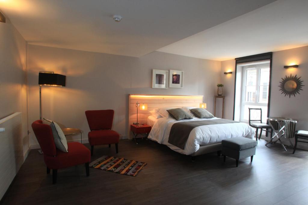 LOGIS Hotel-Restaurant Le Relais d'Aligre - Habitación Doble Deluxe