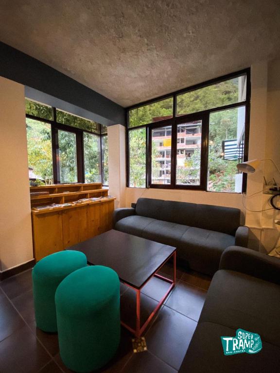 Setusvæði á Supertramp Hostel Machupicchu