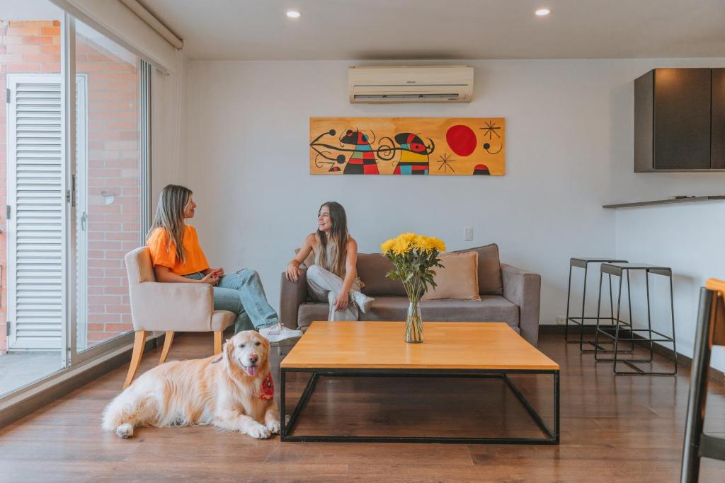 Posezení v ubytování Travelers Orange Suites