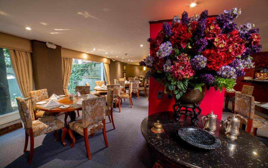 Posezení v ubytování Hotel Portón Bogota