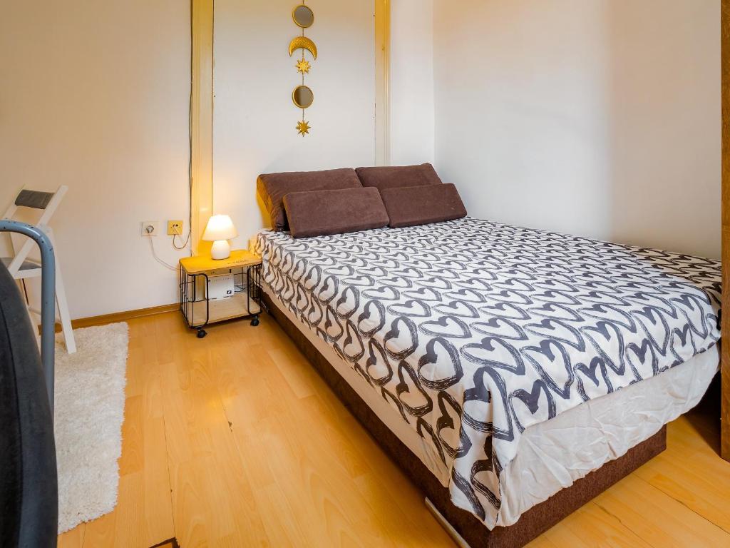 Posteľ alebo postele v izbe v ubytovaní Studioapartman BB5, Rijeka