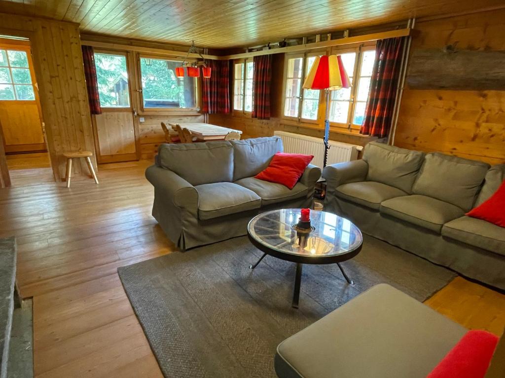 Posezení v ubytování Chalet Singlinaz