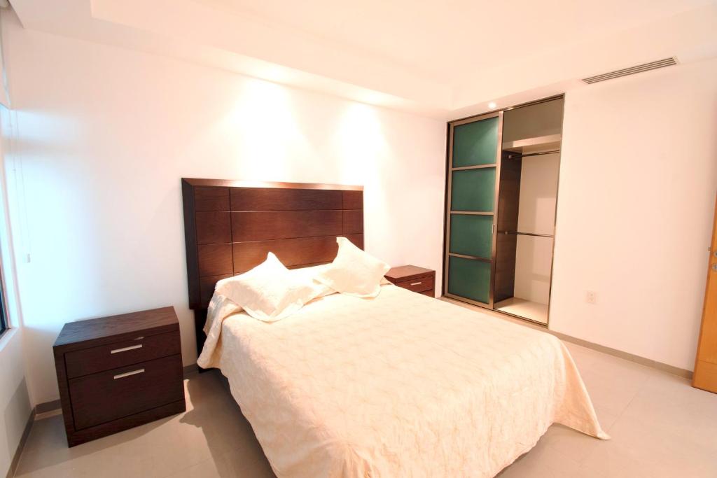 Postel nebo postele na pokoji v ubytování Terra Residencial