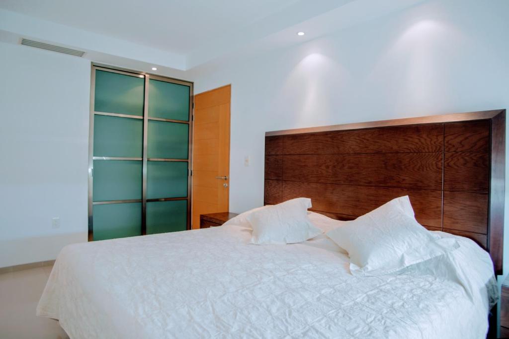 Postel nebo postele na pokoji v ubytování Terra Residencial
