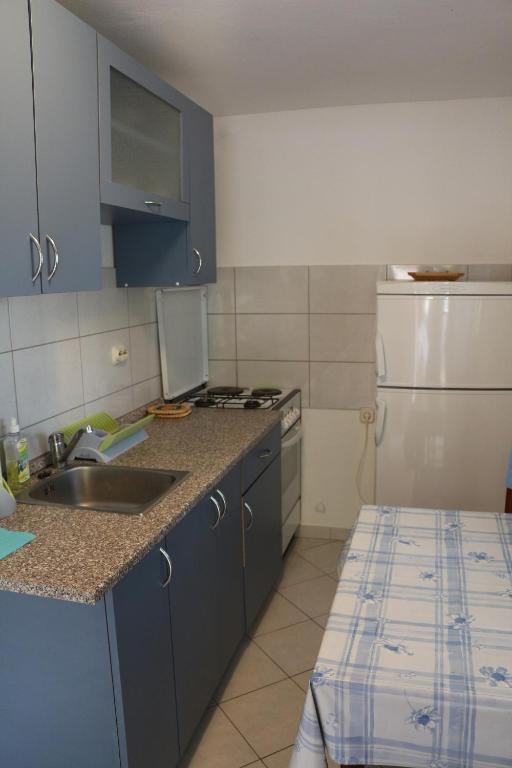 Kuchyňa alebo kuchynka v ubytovaní Apartments with parking spaces Basina, Hvar - 12420